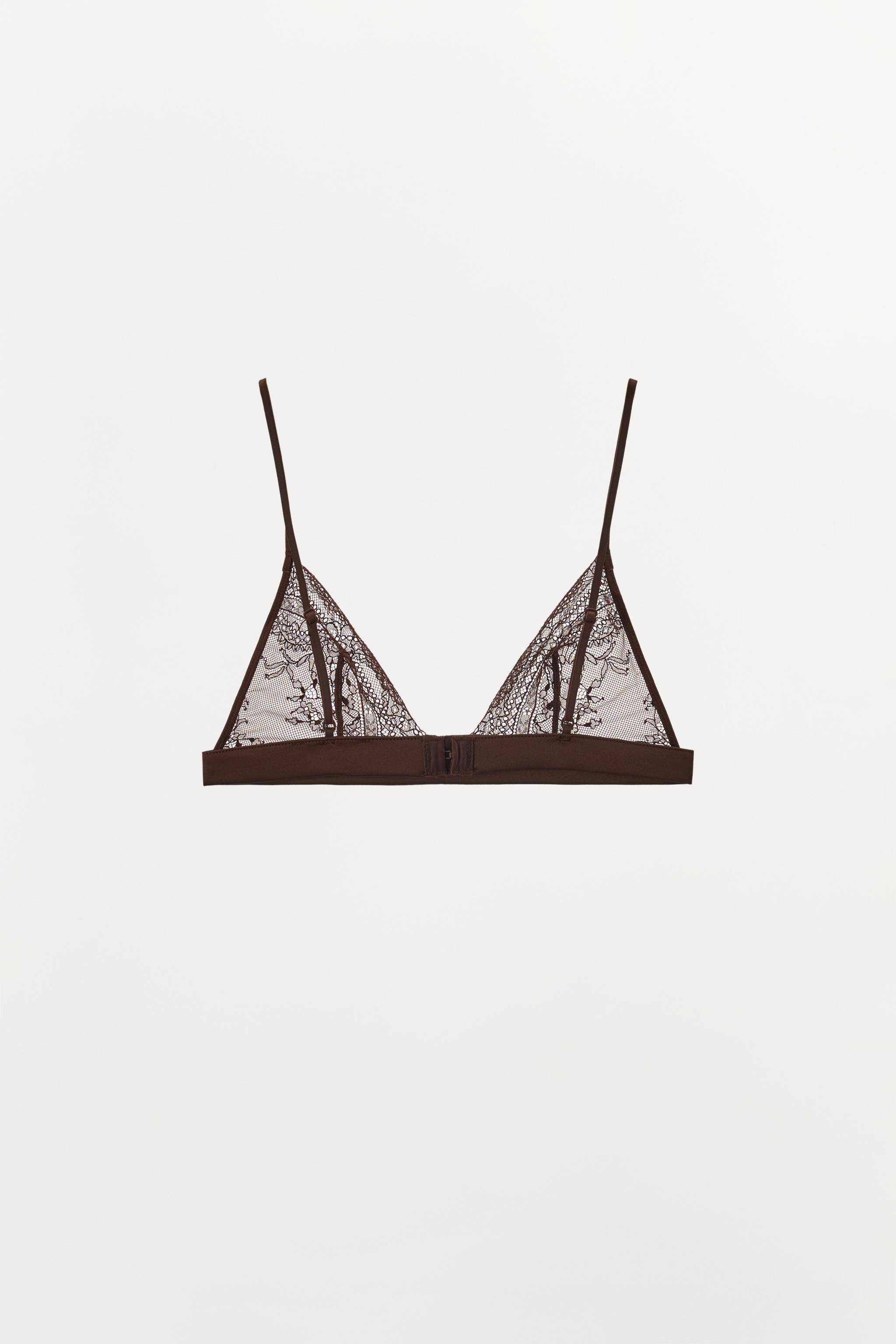TRIANGLE LACE BRA